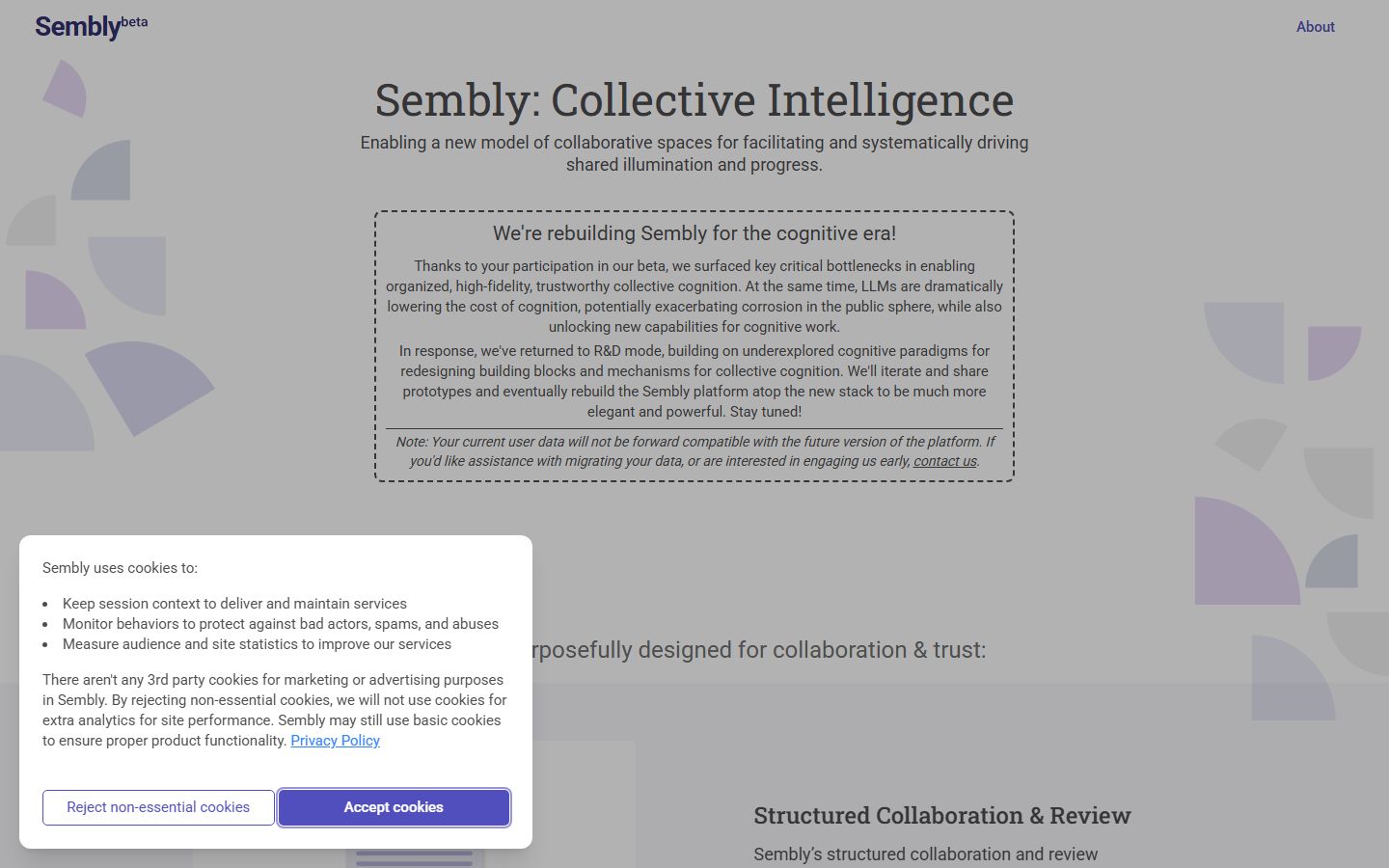 Sembly interface screenshot