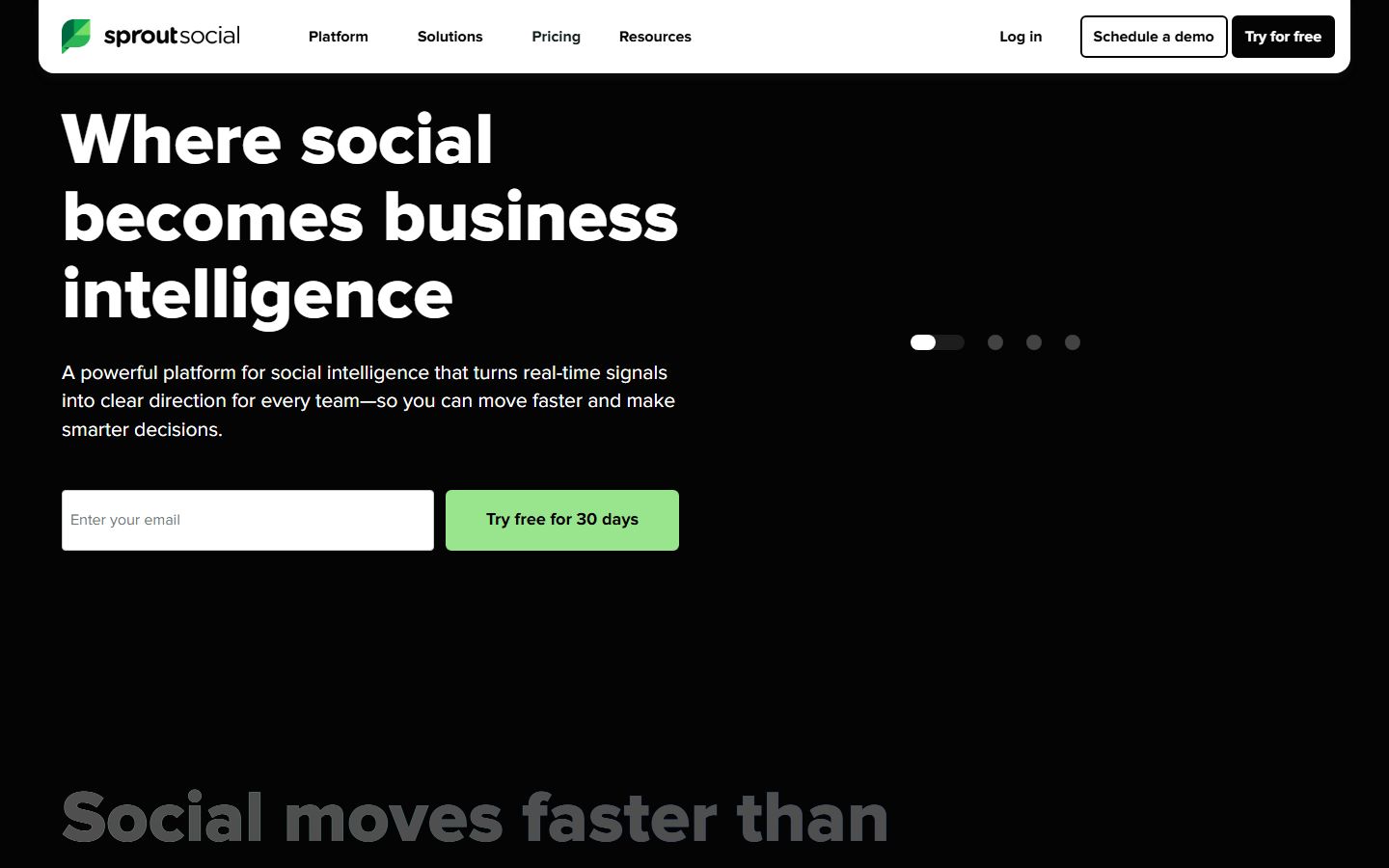 Sprout Social interface screenshot